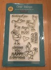 Hero Arts Happy Everything Hello Friend Here’s Hug Thinking Of You Birds Stamps — photo 8