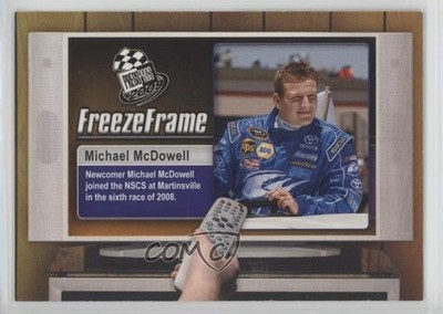 2009 Press Pass FreezeFrame Michael McDowell #FF4 02d2