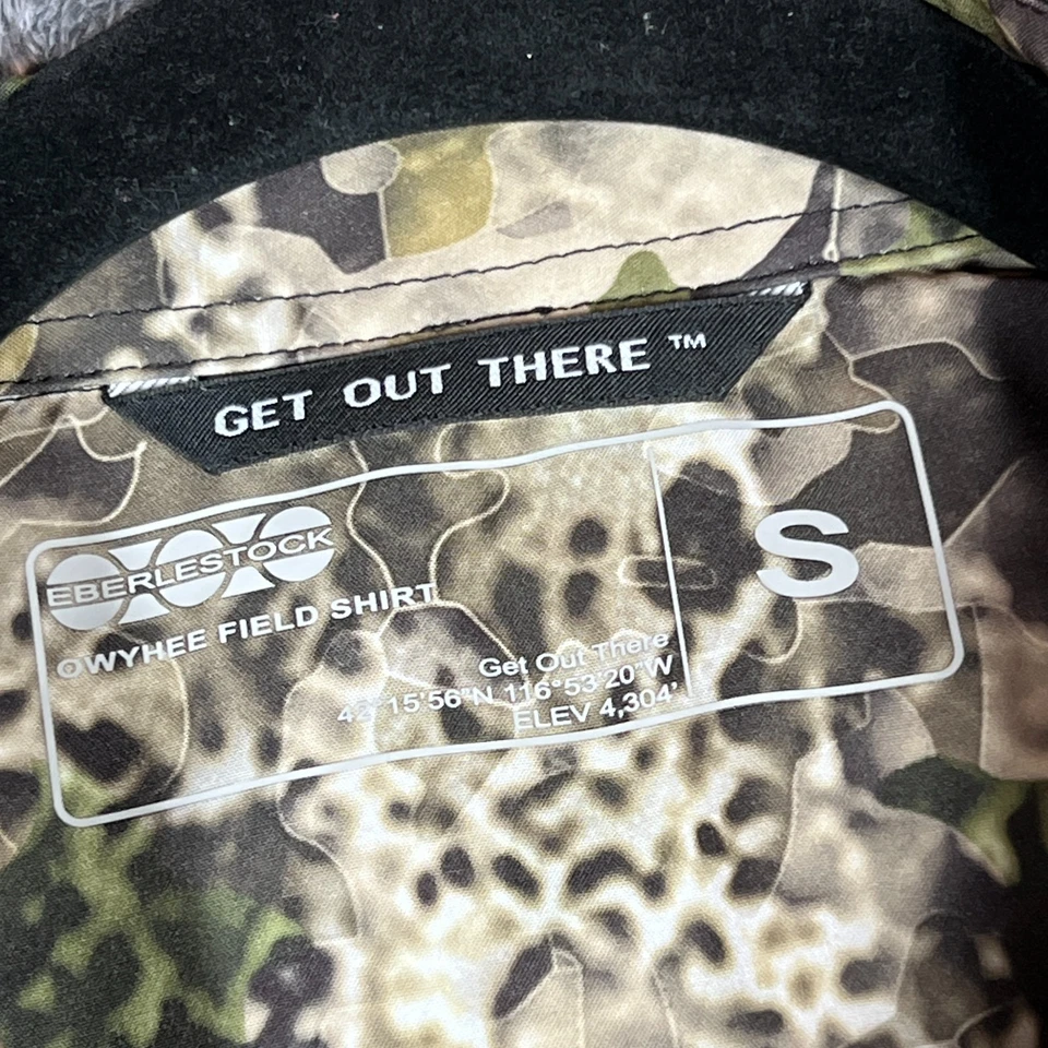 Eberlestock Shirt Mens Small Camo Owyhee Field Shirt Mountain Outdoors Hunting - Image 3 of 4