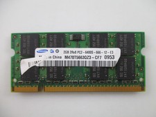 Ram Memory 2 GB PC2-6400S SO-DIMM SAMSUNG M470T5663QZ3-CF7 Original 2