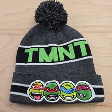 Nickelodeon Teenage Mutant Ninja Turtle Beanie Hat Boys Excellent Condition