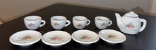 Miniature Vintage Tea Set Sweet Princess 9 Piece Set