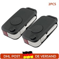 2 Schl&uuml;ssel Geh&auml;use HU39 f&uuml;r Mercedes E S SL Klasse SLK W124 R129 W140 W202 W210