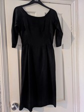 1950s vintage Black Cocktail Dress