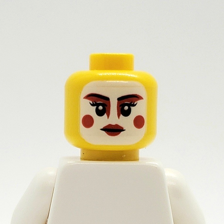 Lego Ninjago Harumi Minifigure Head Sons of Garmadon Jade Princess
