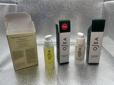 Osea Undaria Body Dynamic Duo - Algae Body Oil + Collagen Body Lotion 1 oz. each