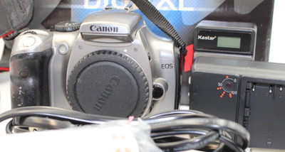 Canon EOS Rebel DS6041 Camera Body, Battery, Charger, Accessories Only (No Lens)