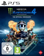 GW89b5 Monster Energy Supercross - The Official Videogame 4 PS5 nuovo e confezione originale