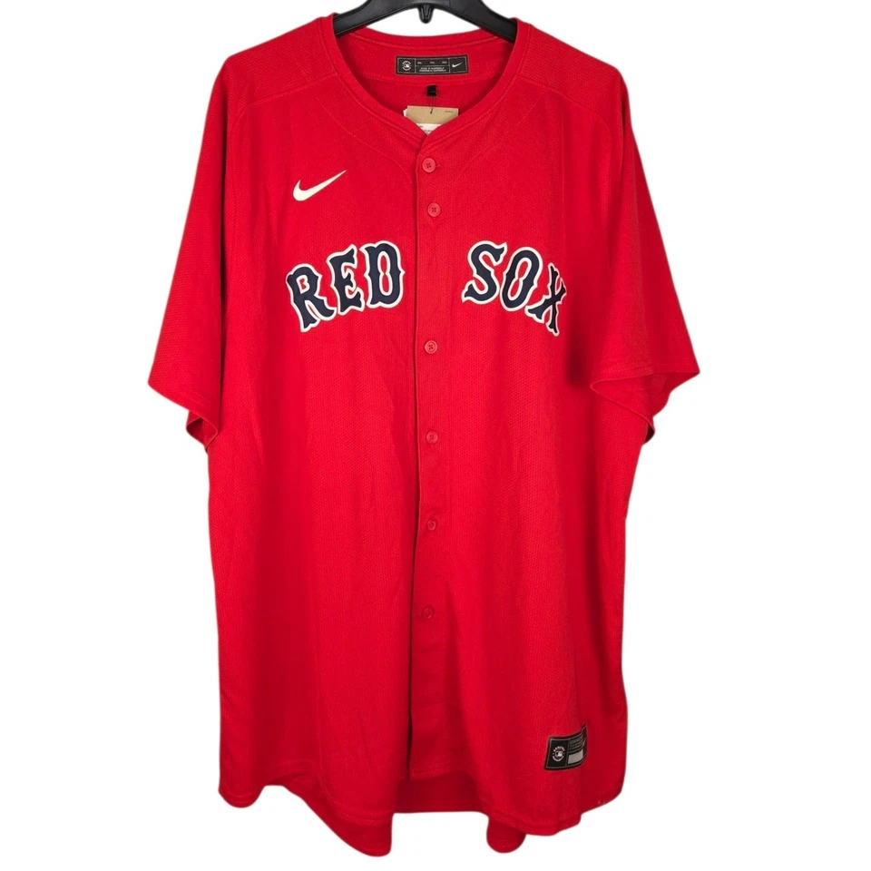 Camiseta deportiva de béisbol para hombre Boston Red Sox Rafael Devers #11 Nike MLB roja XXL nueva Foto 2 de 4