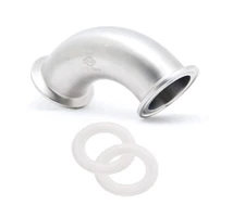Tri Clamp Elbow 1.5'' Tube OD Sanitary Ferrule 90 Degree Pipe Fitting SS304 1PC