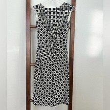 Lauren Ralph Lauren knee length geometric dress Size 2 bodycon