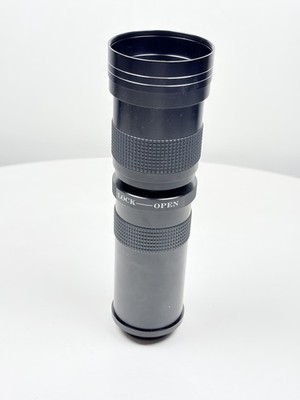 Opteka HD2 420-800mm f/8.3-16 Super Tele Zoom Objektiv T-Mount 62mm Japan