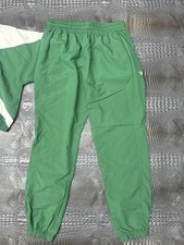 Vintage 90s REEBOK Tracksuit Set   Teal  Navy Colorblock Windbreaker   Medium