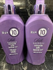 2x It's a 10 Silk Express Miracle Silk Leave-In Conditioner 10oz new