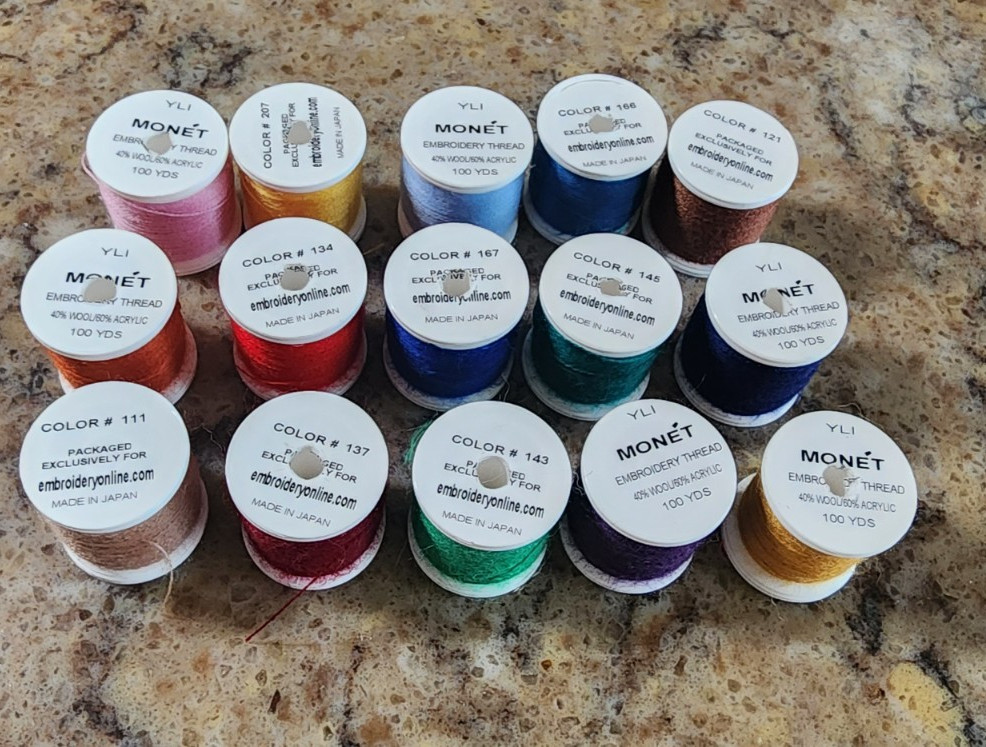Lot Of 15 Japan Wool  Acrylic Blend