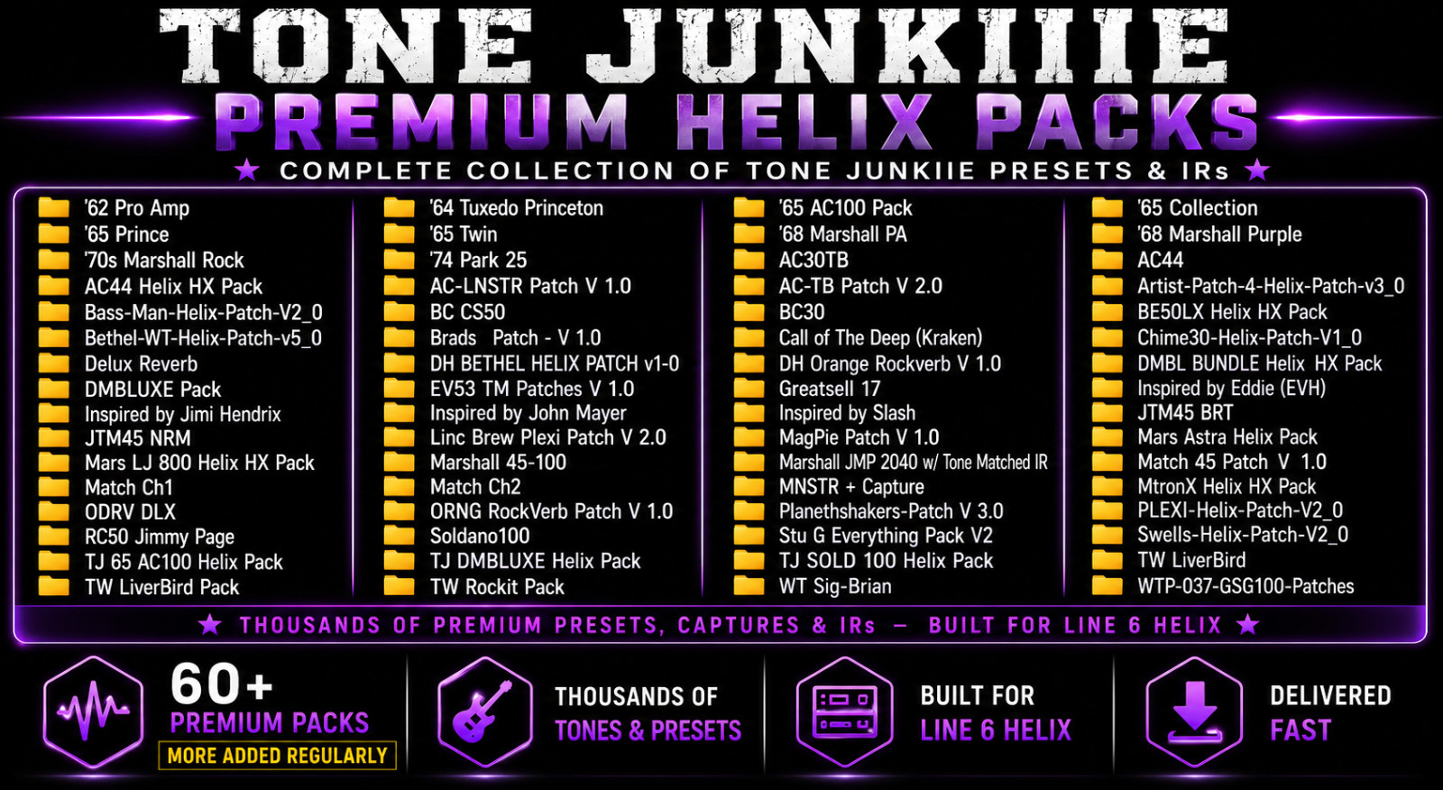 Line 6 Helix Enorme Patch e Collezione IR - The Ultimate Bundle foto 6