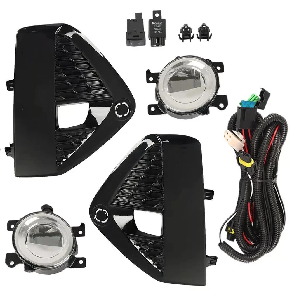 Front Bumper Cover & Fog Light & Grille Assembly kit For 2019 Nissan Murano