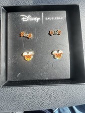 New Baublebar Disney Mickey Mouse Halloween 2-pack Candy Corn Stud Earrings