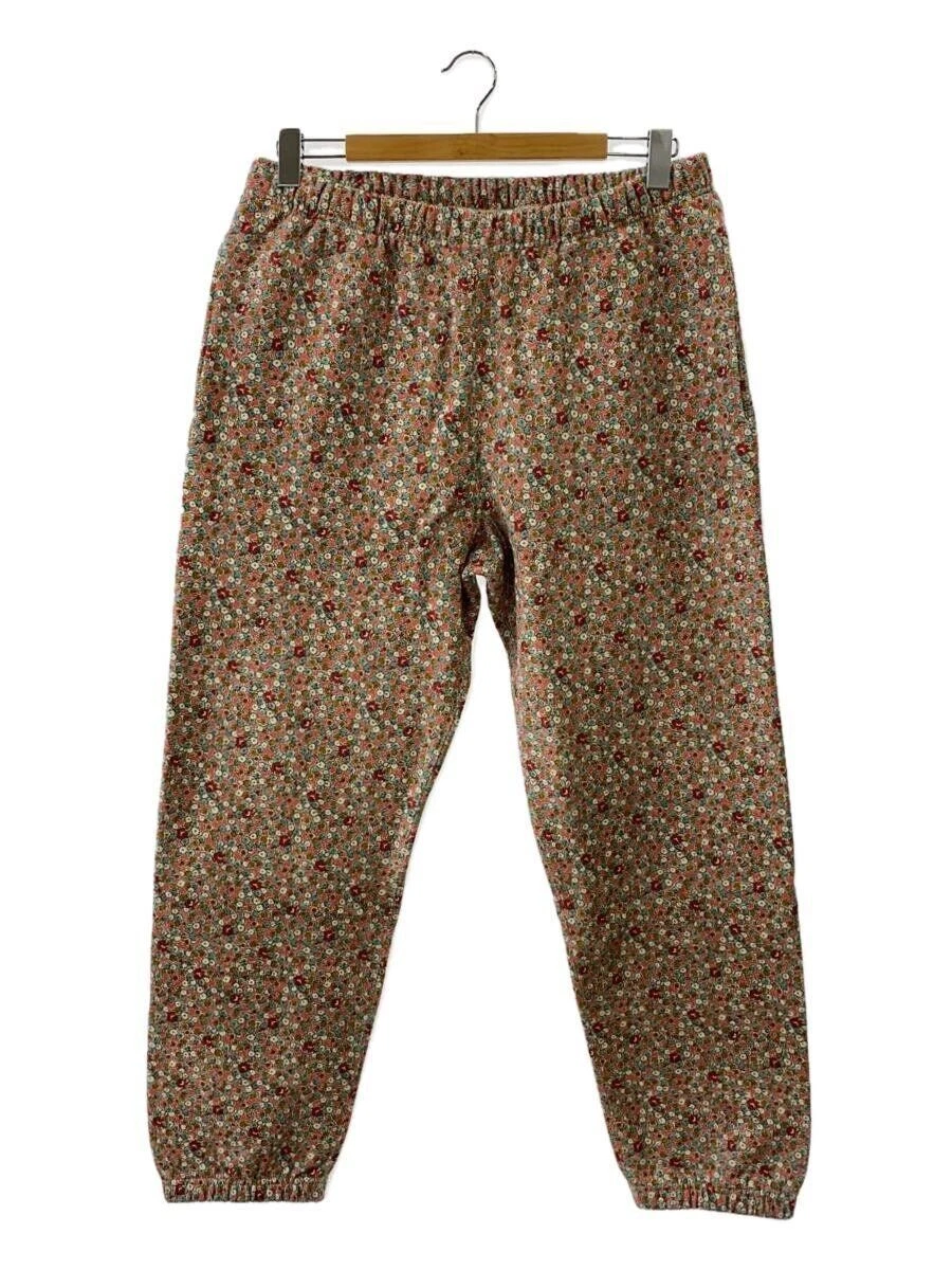 Supreme Others 21AW Pantalon de Sweat Rose Fleurs M Coton Multicolore Floral Occasion