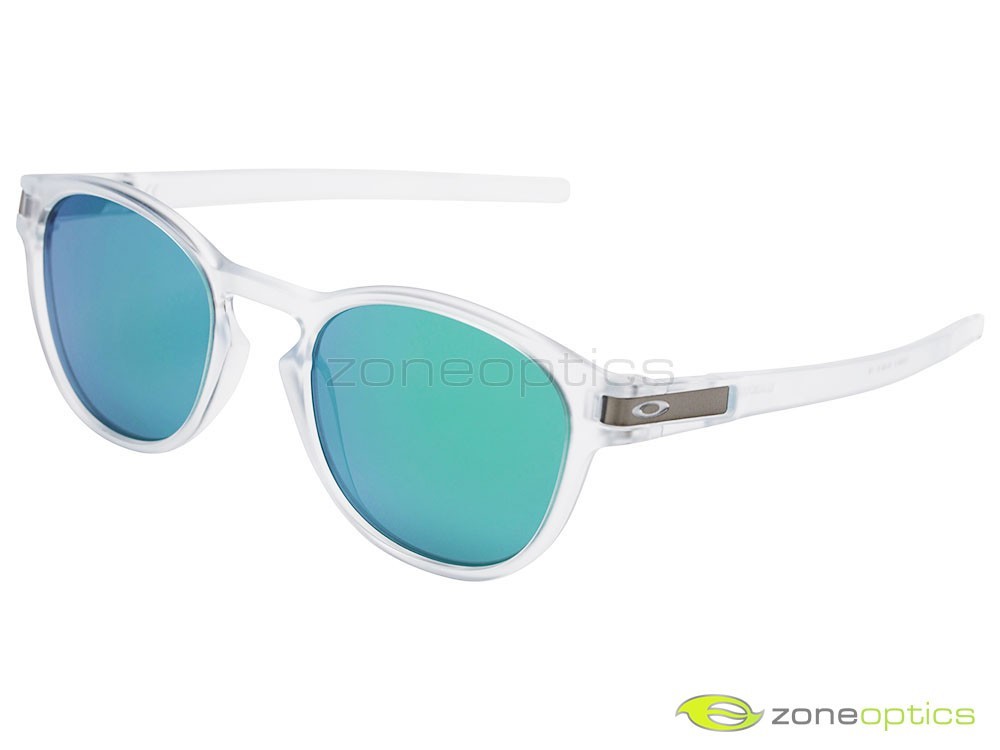 Oakley Latch Sunglasses OO9265-13 Matte Clear/Jade Iridium | eBay