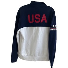 EUC Ralph Lauren Jacket Mens Team USA Full Zip Up 2016 Rio Olympics Sz M