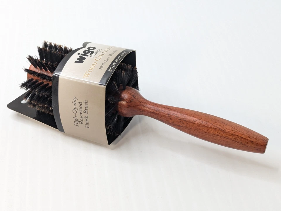 Cepillo de pelo redondo WIGO Body Builder | Cerdas profesionales 100 % jabalí WG602 ¡NUEVO! Foto 4 de 4