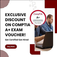 Comptia A+ 220-1201 Or 220-1202 Exam Voucher