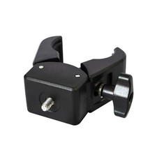 Quick Release Pipe Clamp Mounts with 1/4inch Threaded Head for Camera Stand