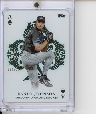 RANDY JOHNSON 2023 Topps Series 1 All Aces Black /299 Diamondbacks