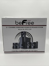 beFree Sound 5.1 Channel Surround Sound BT Speaker System BFS-430 Open Box