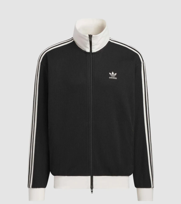Adidas Waffle Classic Track Top Black KQ6863 | eBay
