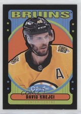 2021-22 O-Pee-Chee Retro Black Border 77/100 David Krejci #443 0c3