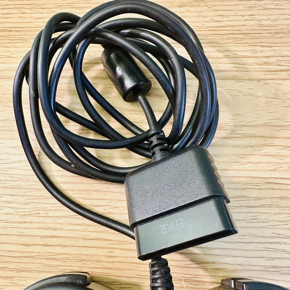 Gamestop PS2 PlayStation 2 Wired Analog Controller BB-122 - Black - Tested Works - Image 3 of 4