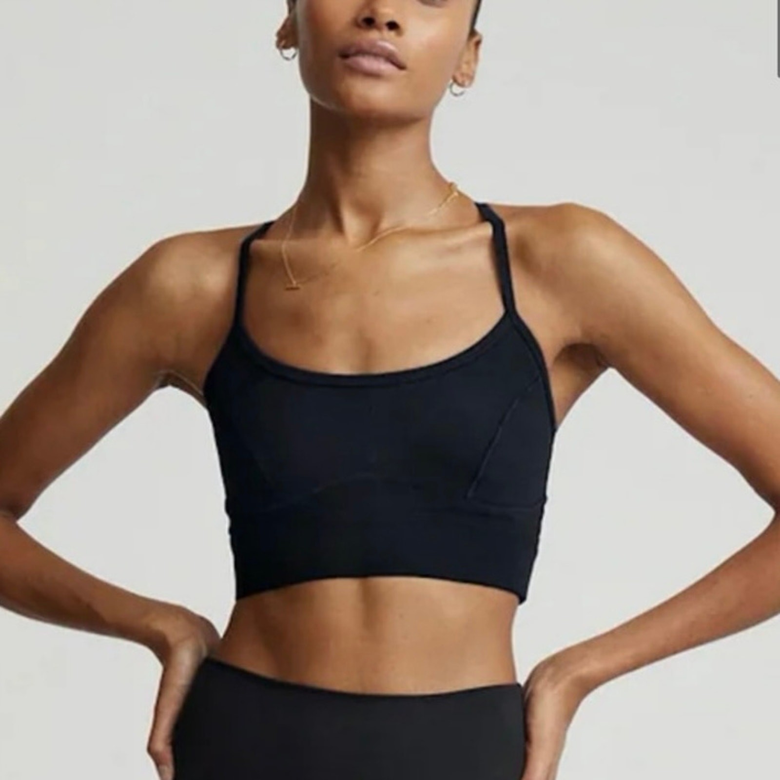 NWOT Women’s Varley Always Irena Bra in Black SZ XL