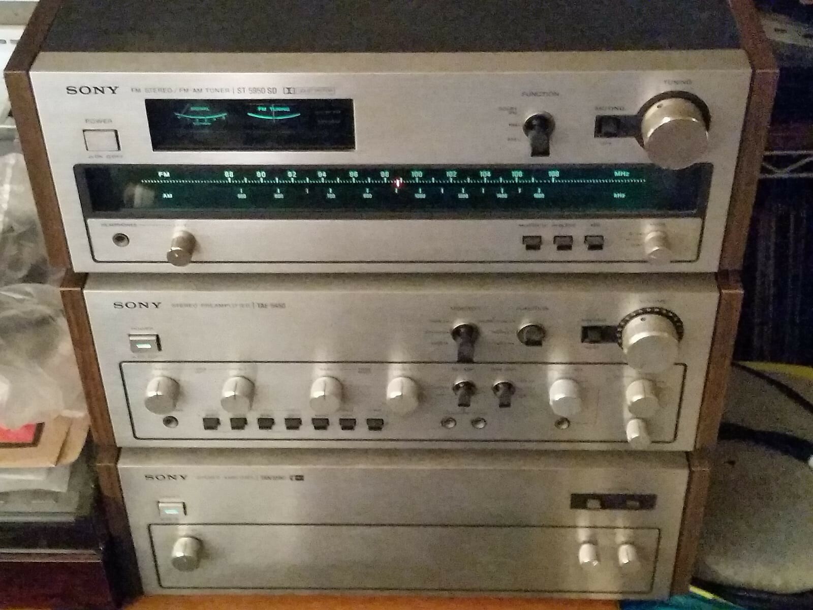 Sony st-5950 vintage audio equipment - eBay listing photo 1