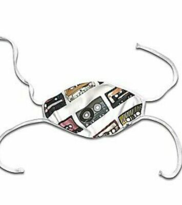 Kid Dangerous Cassette Tape Print Face Mask