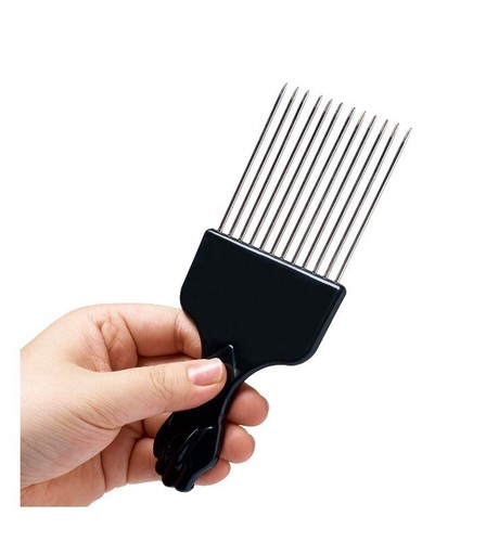 Kiss Color & Care Afro Styling Pik 6.75" Wide Tooth Detangling Pik Hair Comb - 第 6/8 張圖片