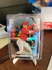 2019 Bowman Platinum - Batting #2 Shohei Ohtani Silver Foil Refractor 