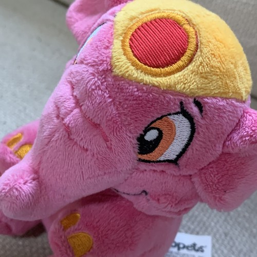 Neopets - Pink Elephante Plush Doll 5'' Elephant Keyquest Series 6 2008 - Imagen 6 de 6