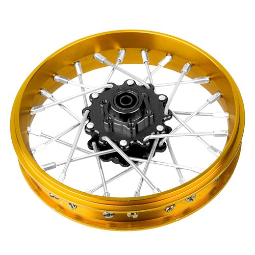 KEBEILEE CNC Aluminum Front Wheel V2 For LOSI Promoto MX motorcycle 1:4 Gold - Picture 10 of 14