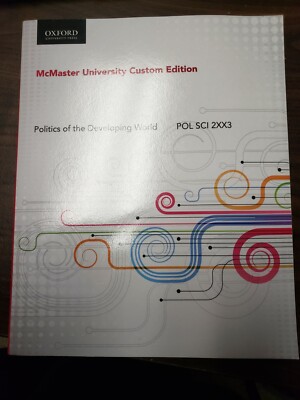 Politics of the Developing World POL SCI 2XX3 McMaster University Custom Edition