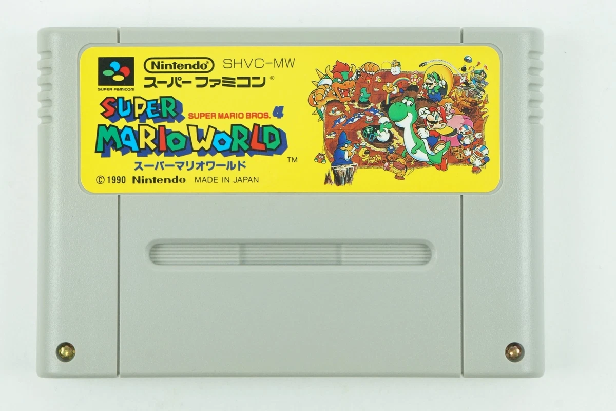 Super Mario World Snes Super Mario World SNES Nintendo Super Famicom From Japan 4902370501247 | eBay