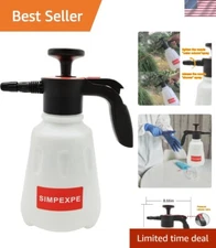 Handheld Garden Pump Sprayer， Lawn & Garden Pressure Water Spray Bottle with ...