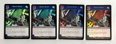 VS System Origin Story Foil x4 Play Set DC Exclusives TCG CCG Classic Marvel DC