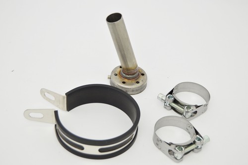 Speed Triple 1050 3-1 Exhaust SP Engineering Round Stainless Big Bore XLS 2008 - Picture 3 of 8