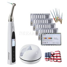 Dental Cordless Endo Motor Root Canal 16:1 Handpiece / Niti Files 25mm USA