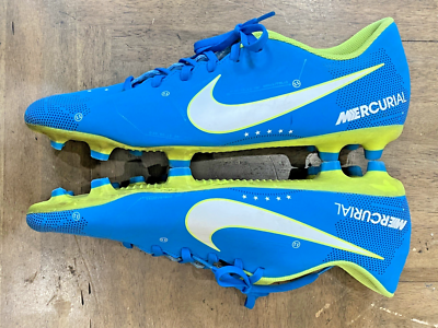 Nike Men Mercurial Victory VI NJR FG Neymar Blue Yellow Soccer