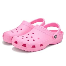 Crocs Classic Clog Pink Unisex Adult Slip-On Lightweight Comfort