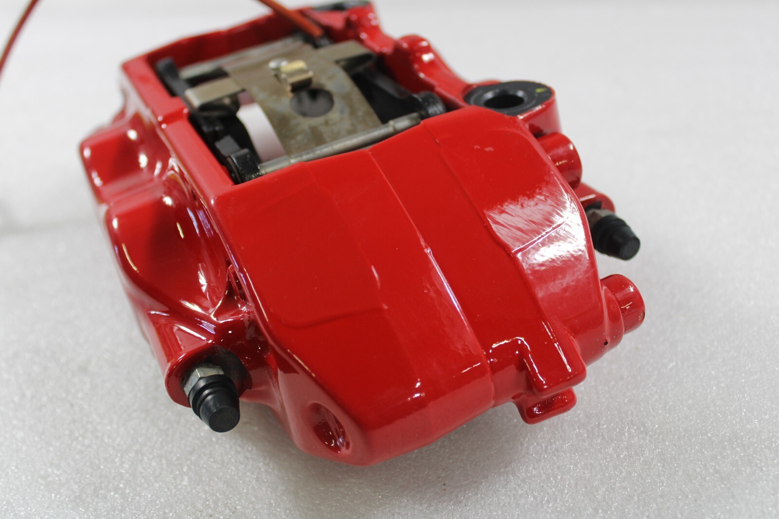 Ferrari 599, 612, LH, Left, Rear CCM Brake Caliper, Red, Used, P/N 219250