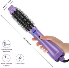 One-Step Hair Dryer Brush Blow Dry 4-in-1 Hair Volumize & Straighten 1000W